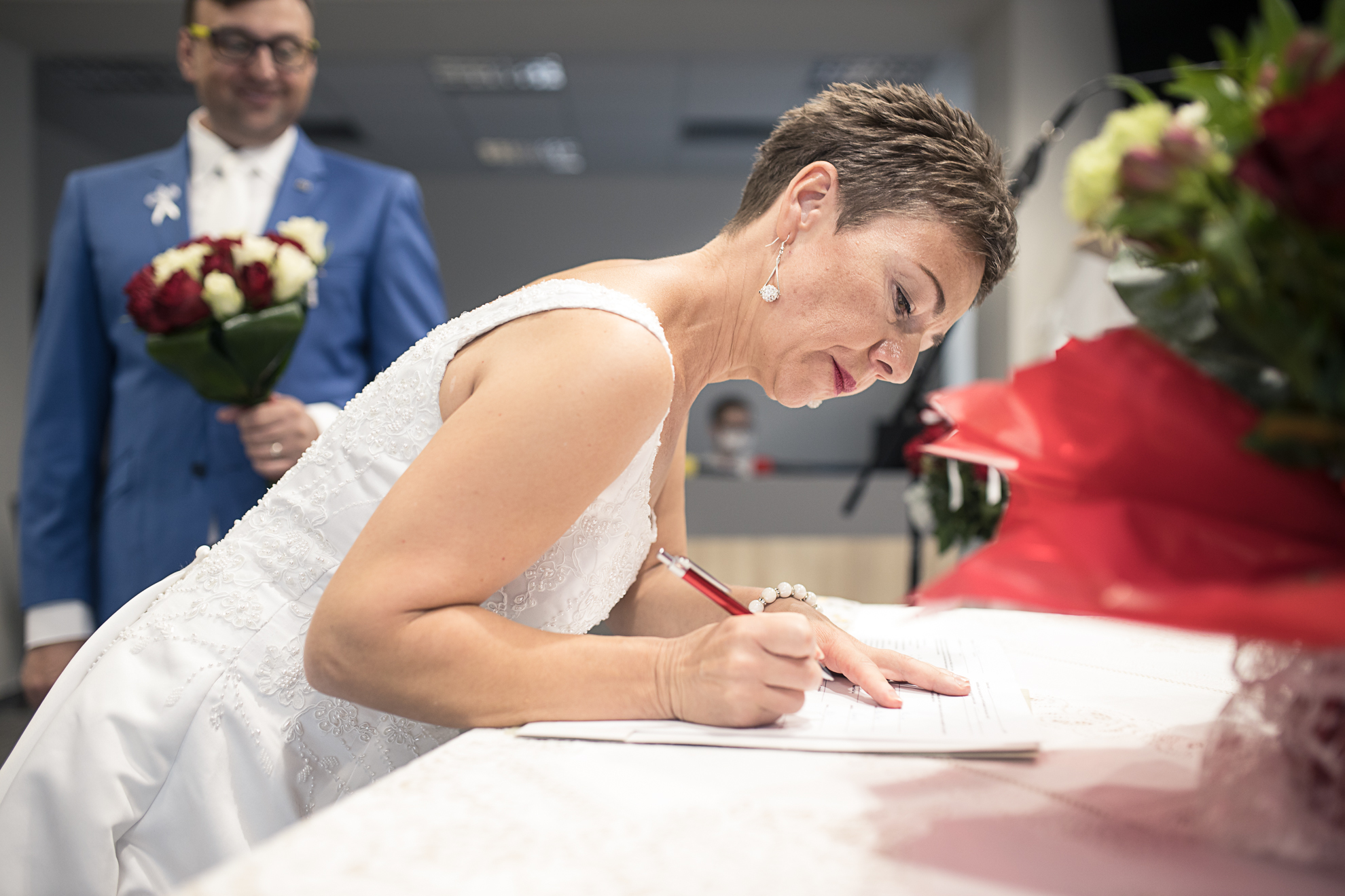 Nevěsta podpis